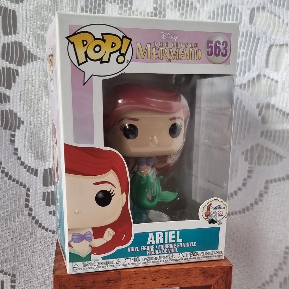 Funko Pop! The Little Mermaid Ariel with Red Hair and Green Tail #563